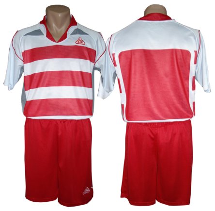 Футбольна форма Liga Sport mod 02 №3 колір: червоно-біла
