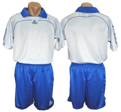 Футбольна форма Liga Sport mod 03 №3 біло-синя