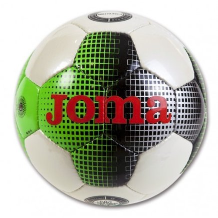 Мяч футбольный Joma T5 400173.021 размер 5 цвет: белый/зеленый/красный/черный