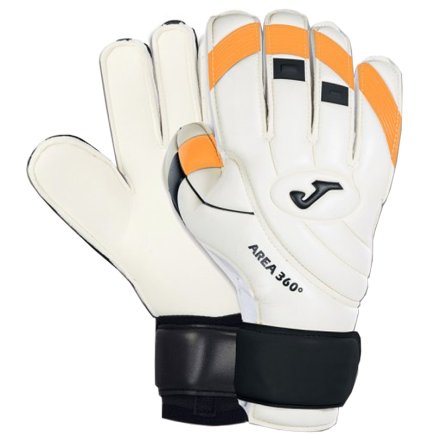 Воротарські рукавиці Joma AREA 400146.051 колір: чорний/білий/кораловий