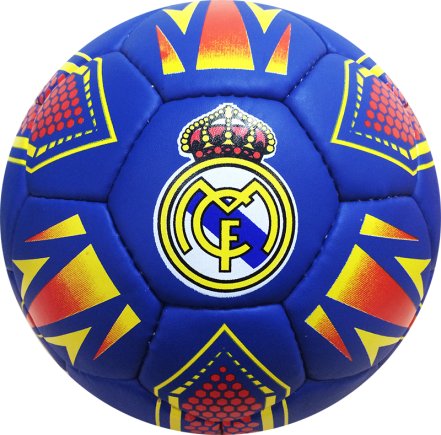 Мяч футбольный Real Madrid синий размер 5