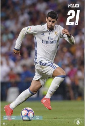 Постер Реал Мадрид Morata 21