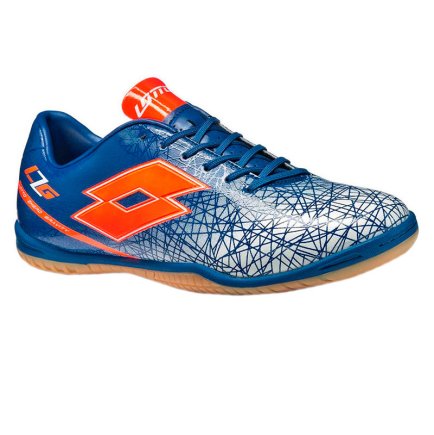 Обувь для зала Lotto LZG VIII 700 ID S3960 сине-оранжевая (официальная гарантия)
