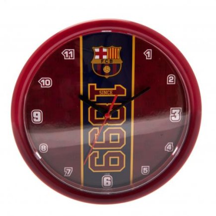 Годинник настінний F.C. Barcelona Wall Clock ES (годинник Барселона)