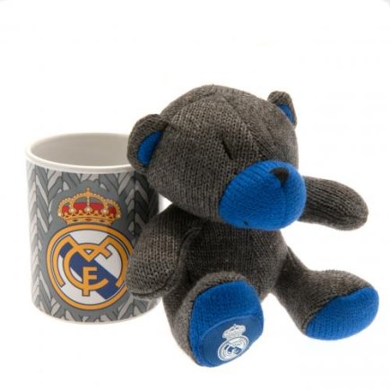 Медвежонок и керамическая кружка Реал Мадрид