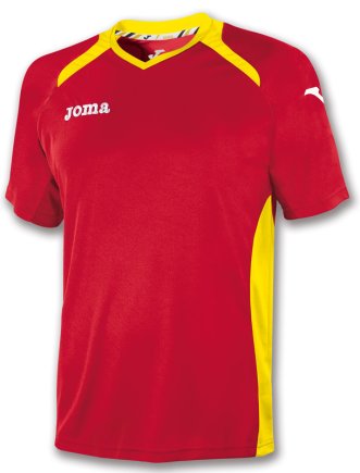 Футболка ігрова Joma Champion 2 1196.98.011 червоно-жовта
