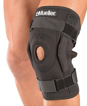 Бандаж на колено шарнирный, опоясывающий Mueller Hinged Wraparound Knee Brace 3333