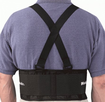 Бандаж для спины Mueller Back Support with Suspenders 252