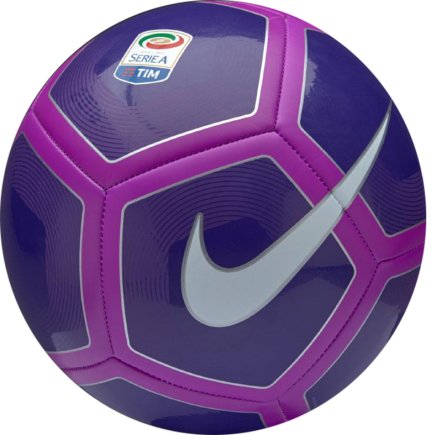 Мяч футбольный NIKE SERIEA NK PTCH SC2991-547 цвет: фиолетовый размер 3 (официальная гарантия)