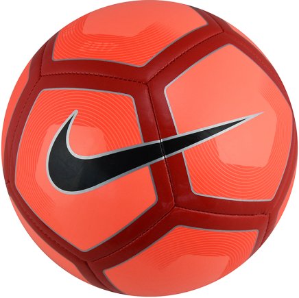 М'яч футбольний Nike PITCH SC2993-890 червоний. Розмір 4 (офіційна гарантія)