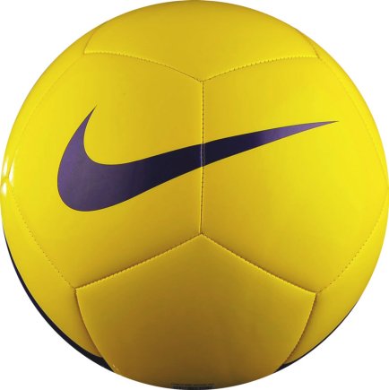 Мяч футбольный Nike PITCH TEAM SC3166-701 желтый. Размер 4 (официальная гарантия)