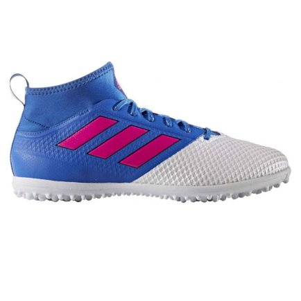 Сороконіжки Adidas ACE 17.3 PRIMEMESH TF BB0862 колір: білий/блакитний (офіційна гарантія)
