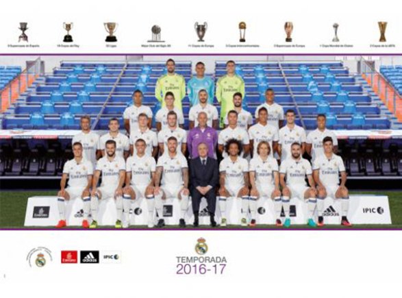 Постер Real Madrid F.C. Реал Мадрид