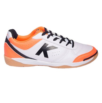 Обувь для зала Kelme K-STRONG 17 INDOOR 55787-522 2017 цвет: бело-оранжевая (официальная гарантия)