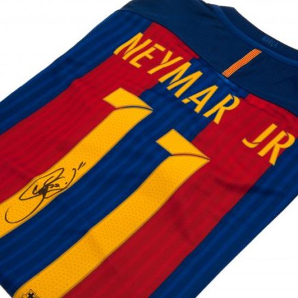 Футболка с автографом Барселона Неймар F.C. Barcelona Neymar