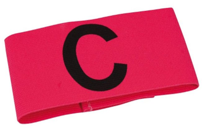 Капитанская повязка Select детский цвет: розовый
