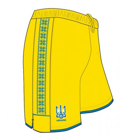 Шорты Joma сборной Украины FFU105011.17 цвет: желтый