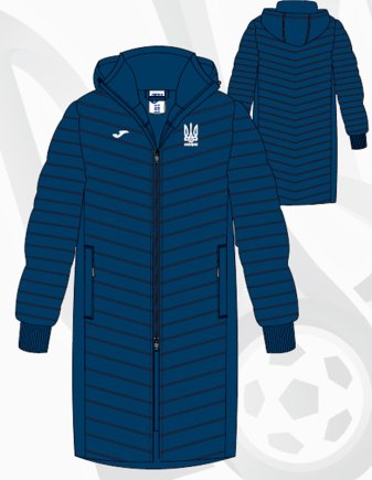Куртка Joma сборной Украины FFU100658.331 цвет: синий