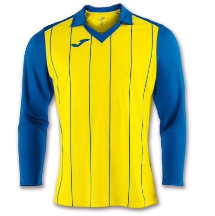 Футболка игровая Joma Grada 100681.907 цвет: желтый/голубой