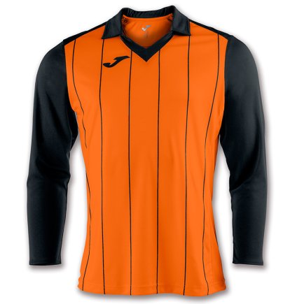 Футболка игровая Joma Grada 100681.801 цвет: оранжевый/черный