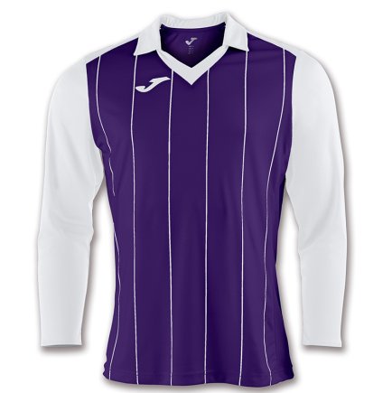 Футболка игровая Joma Grada 100681.552 цвет: фиолетовый/белый
