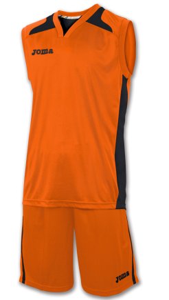 Баскетбольна форма Joma CANCHA 1184.12.010 колір: помаранчевий/чорний