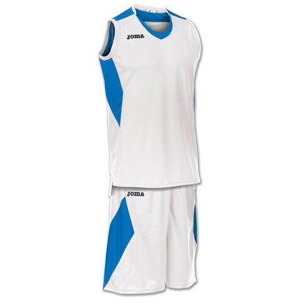 Баскетбольная форма Joma Space 100188.207 цвет: голубой/белый