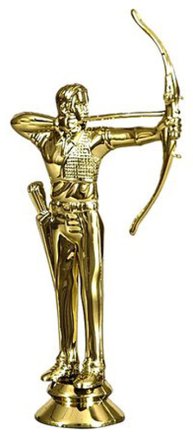 Статуэтка фигурка Стрельба из лука мужчины Высота - 16 см