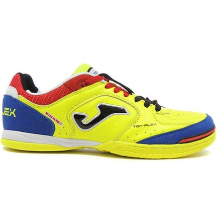 Обувь для зала (футзалки) Joma Top Flex TOPW.711.IN цвет: желтый, синий, красный (официальная гарантия) Обувь для зала (футзалки) Joma Top Flex TOPW.711.IN цвет: желтый, синий, красный (официальная гарантия)