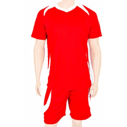 Футбольная форма Perfect подростковая цвет: красный/белый