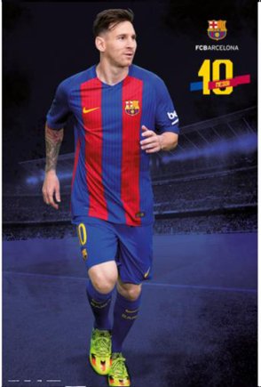 Постер Барселона Мессі F.C. Barcelona Poster Messi 18
