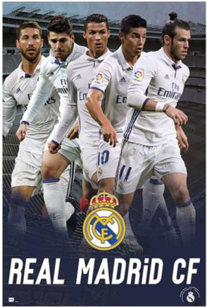 Постер Реал Мадрид Real Madrid F.C. Players 45