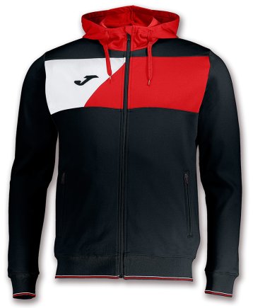 Спортивная кофта Joma CREW II 100615.106 цвет: черный/красный/белый