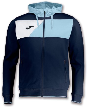 Спортивная кофта Joma CREW II 100615.312 цвет: синий/голубой/белый