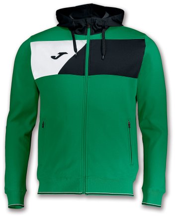 Спортивна кофта Joma CREW II 100615.451 колір: зелений/чорний/білий
