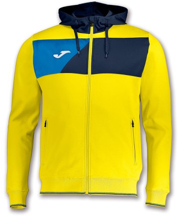 Спортивная кофта Joma CREW II 100615.903 цвет: голубой/синий/желтый