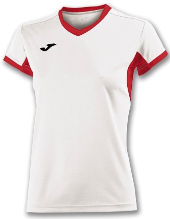 Футболка ігрова Joma Champion IV 900431.206 жіноча колір: білий/червоний