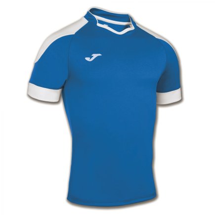 Футболка ігрова Joma Myskin 100435.702 колір: синій/білий