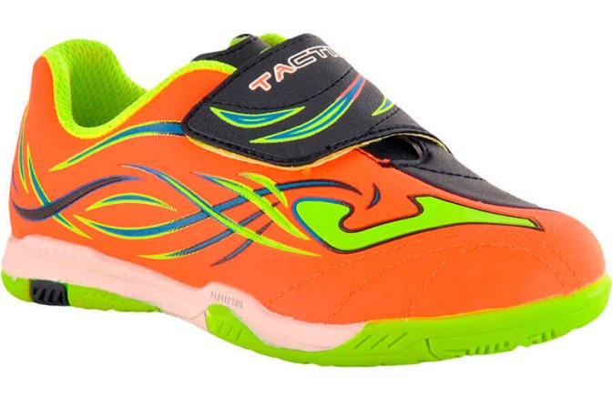 Обувь для зала Joma TACTIL 603 TACS.603.PS детские цвет: оранжевый/салатовый (официальная гарантия)
