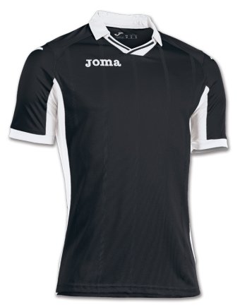 Футболка ігрова Joma PALERMO 100145.102 колір: чорний/білий