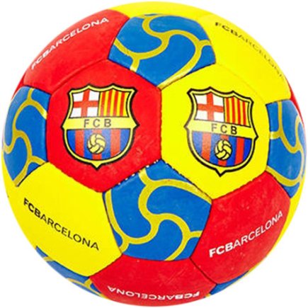Мяч футбольный Barcelona цвет: красный/желтый/синий размер 5