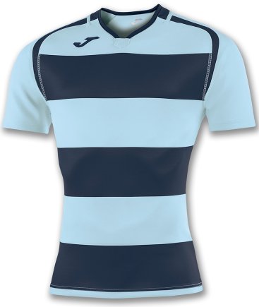 Футболка игровая Joma Prorugby 100735.312 цвет: голубой/белый