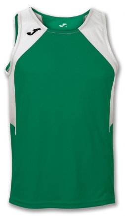 Футболка игровая Joma Record 100020.450 цвет:зеленый/белый