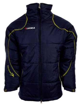 Куртка зимняя Legea Gubbotto РАСПРОДАЖА цвет: темно-синий/желтый