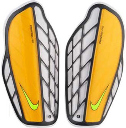 Щитки футбольные Nike Protegga Pro SP0315-819 цвет: черный/оранжевый