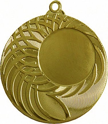 Медаль 50 мм MMC9050 золото