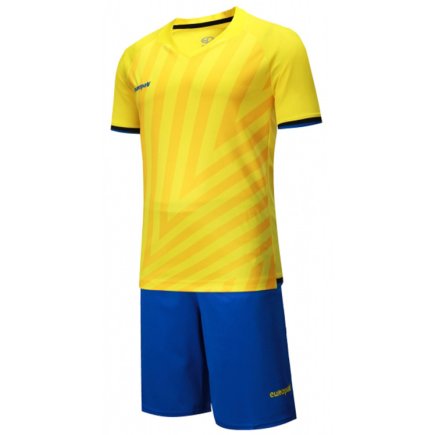 Футбольна форма Europaw mod № 016 колір: жовтий/синій