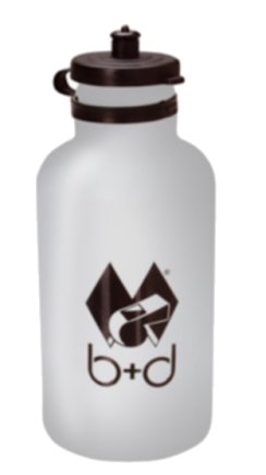 Пляшка для води "b+d" 0,5 мл, 3562 колір: сірий