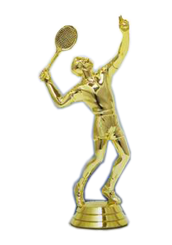 Статуэтка фигурка Теннис большой мужчины Высота - 11 см