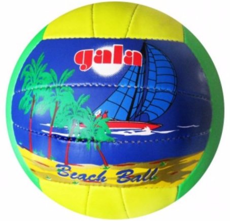 Мяч волейбольный Gala цвет: зелёный/жёлтый/синий